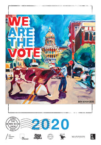 Iowa Get Out The Vote Poster by Ben Schuh