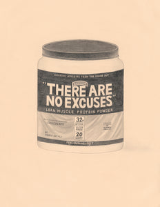 "There Are No Excuses" Protein Powder by Mario Batali, Chef (Muscle Milk)