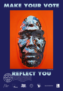 New Jersey Get Out The Vote Poster by Kip Omolade
